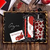 Ejoya Öğretmenlere Özel Tasarım Defter & Kalem & Matara & Akrilik Kitap Ayracı Hediye Kutusu 114410