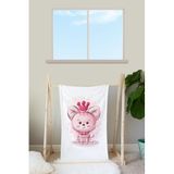 EJOYA Polar Kumaş Bebek Battaniyesi - 80x80 cm Renkli Baskılı, 90036