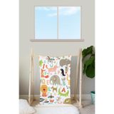 EJOYA Polar Kumaş Bebek Battaniyesi - 80x80 cm Renkli Baskılı, 90162