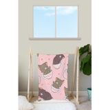 EJOYA Polar Kumaş Bebek Battaniyesi - 80x80 cm Renkli Baskılı, 90300