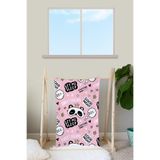 EJOYA Polar Kumaş Bebek Battaniyesi - Renkli Baskılı 80x80 cm, 90295
