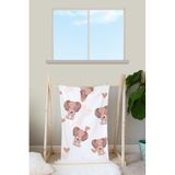 EJOYA Polar Kumaş Bebek Battaniyesi - Renkli Baskılı 80x80 cm, 90313