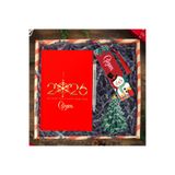 EJOYA Yeni Yıla Özel Defter Ve Kalem & Çam Ağacı Biblo & Kitap Ayracı & Hediye Kutusu 114425