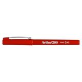 EK-200 Fineliner Ince Uçlu Keçeli Kalem 0.4 mm Red
