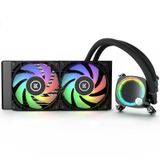 EK Nucleus AIO CR240 Lux D-RGB Hepsi Bir Arada Sıvı CPU Soğutucu, EK FPT Fanlı, Su Soğutma Bilgisayar Parçaları, 120 mm Fan, En Yeni Intel ve AMD CPU'larla Uyumlu