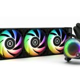 EK Nucleus AIO CR360 Lux D-RGB Hepsi Bir Arada Sıvı CPU Soğutucu, EK FPT Fanları, Su Soğutma Bilgisayar Parçaları, 120mm Fan, En Yeni Intel ve AMD CPU'larla Uyumlu