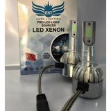 EK Tuning 7200 Lümen Ekt Buz Mavi LED Xenon 12000K Şimşek Etkili(Led Far Ampulü) - H7