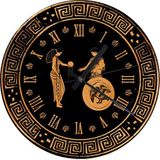 ekart Antik Roma Ve Romen Rakamlı Analog Duvar Saati