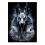 Ekart Anubis Mısır Tanrısı Desenli Mdf Tablo 35 cm x 50 cm