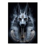 Ekart Anubis Mısır Tanrısı Desenli Mdf Tablo 50 cm x 70 cm