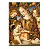 Ekart Bebek İsa Ve Meryem Ana Art Mdf Tablo 25 cm x 35 cm