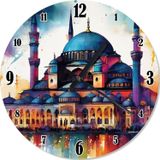 Ekart Cami Tasarım Duvar Saati