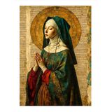 Ekart Dua Eden Rahibe Art Mdf Tablo 50 cm x 70 cm