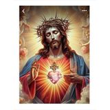 Ekart Hz İsa Jesus Christ Model Ahşap Tablo 35 cm x 50 cm