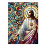Ekart Hz İsa Jesus Hediyelik Ahşap Tablo 50 cm x 70 cm