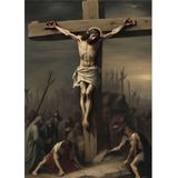 Ekart İsa'Nın Son Anı Model Ahşap Tablo 50 cm x 70 cm
