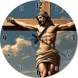 Ekart Jesus Christ İsa Sessiz Duvar Saati