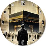 Ekart Kabe Ve Tavaf Zamanı Dekoratif Duvar Saati