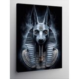 Ekart Kanvas Tablo Anubis Mısır Tanrısı