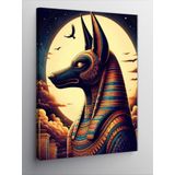 Ekart Kanvas Tablo Anubis