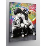 Ekart Kanvas Tablo İlk Aşk Pop Art