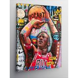 Ekart Kanvas Tablo Pop Art Basketbolcu