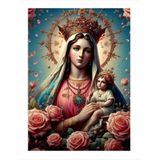Ekart Meryem Ana Ve Hz İsa Dekoratif Mdf Tablo 25 cm x 35 cm