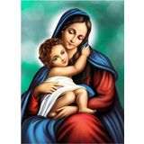 Ekart Meryem Ana Ve İsa Modern Mdf Tablo 35 cm x 50 cm