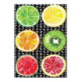 Ekart Meyve Dilimleri Hediyelik Ahşap Tablo 50 cm x 70 cm