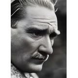 Ekart Mustafa Kemal Atatürk Hediyelik Ahşap Tablo 50 cm x 70 cm