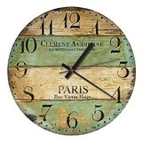 ekart Retro Paris Dekoratif Duvar Saati