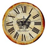 ekart Romen Rakamlı Retro Sessiz Duvar Saati