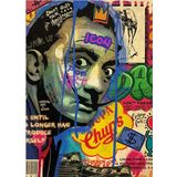 Ekart Salvador Dali Pop Art Modern Ahşap Tablo 35 cm x 50 cm