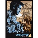 Ekart Uncharted 4 Bir Hırsızın Sonu Hediyelik Ahşap Tablo 50 cm x 70 cm