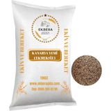 EKBERA Kanarya Yemi (Ekmeksiz) – Dengeli Tohum Karışımı - 25 kg
