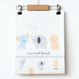 EKE BABY Elephant Penye Desenli Battaniye