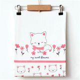 EKE BABY Kedi Penye Desenli Battaniye