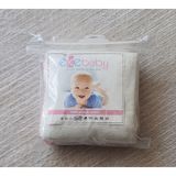 Eke Baby Renkli, Oyalı, 28X28 cm 6'lı Kız Bebek Ter Havlusu - Pembe - 0 - 2 Yaş