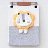 Ekebaby Lion Lüx Penye Bebek Battaniyesi 85X90 cm - 85 x 90 cm - Gri