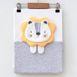 Ekebaby Lion Lüx Penye Bebek Battaniyesi 85x90 Cm Gri