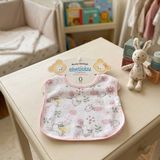 Ekebaby Mama Önlüğü 11945 - Ekru - Pembe - Yenidoğan