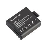 Eken H9R H9 W9 Çift Batarya PG1050 1050 mAh Yedek Pil Seti