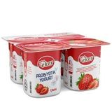 Eker 100 gr Çilekli Probiyotik Yoğurt (4 adet)