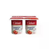 Eker Çilekli Probiyotik Yoğurt Eker Çilekli Probiyotik Yoğurt 4 x 100 g