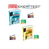 Eker Test 5.Sınıf Dinlendiren Konu Anlatımlı Defter+Soru Bankası+Android Kalem