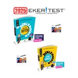 Eker Test 8.Sınıf Dinlendiren Defter Konu +Soru Bankası Seti+Android Kalem