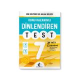 Eker Test Yayınları 7 Sınıf Din Kültürü Konu Kazanımlı Dinlendiren Tes