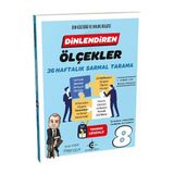 Eker Test Yayınları 8. Sınıf Dinlendiren Ölçekler 36 Haftalık Sarmal Tarama
