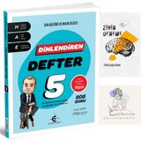 Ekertest 5.sınıf Dinlendiren Konu Anlatımlı DEFTER+ZİHİNDENEME-KD1053