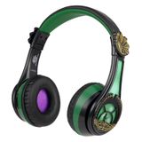 eKids Wicked Elphaba Bluetooth Kulaklık, Mikrofonlu Kablosuz Kulaklık, Aux Kablosu, Okul, Ev veya Seyahat için Katlanabilir Çocuk Kulaklığı